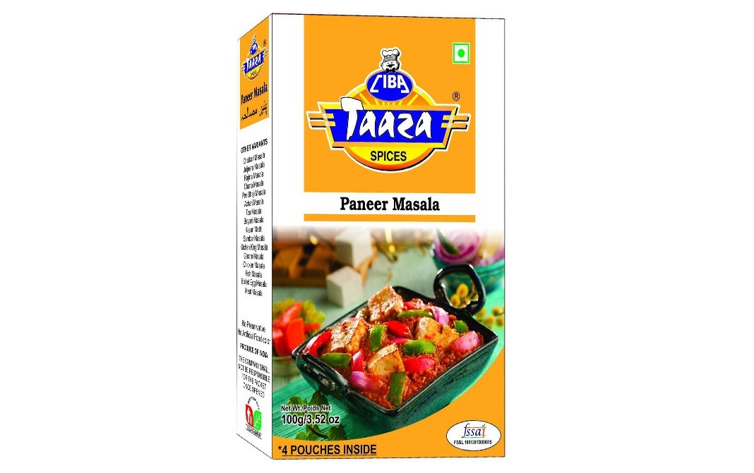 Ciba Taaza Paneer Masala    Box  100 grams